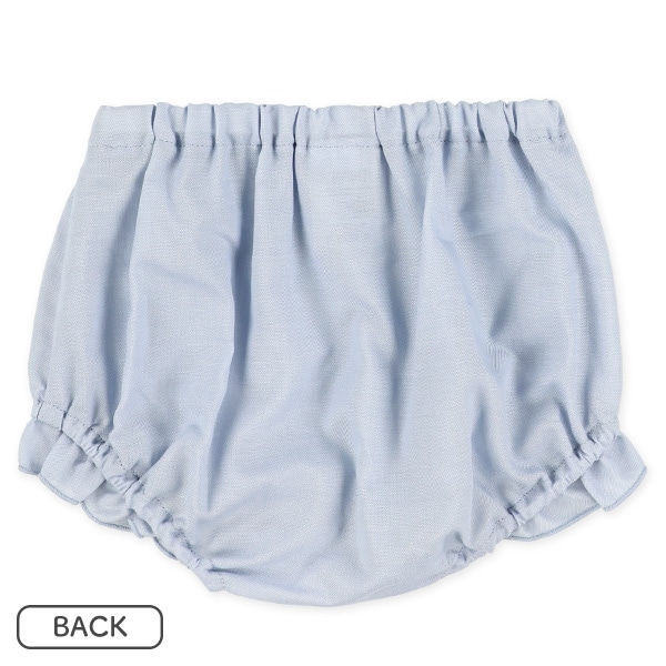 ダンガリーレイヤード風半袖Tシャツ＆ブルマセット