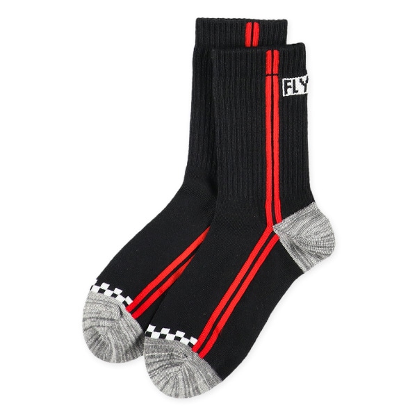 3足組スクールクルーソックス（バックロゴ）