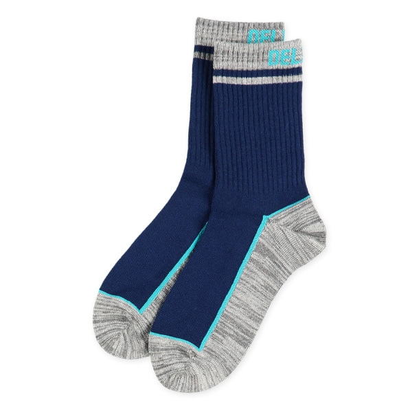 3足組スクールクルーソックス（バックロゴ）