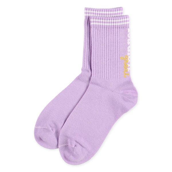 3足組スクールクルーソックス（バックロゴ）