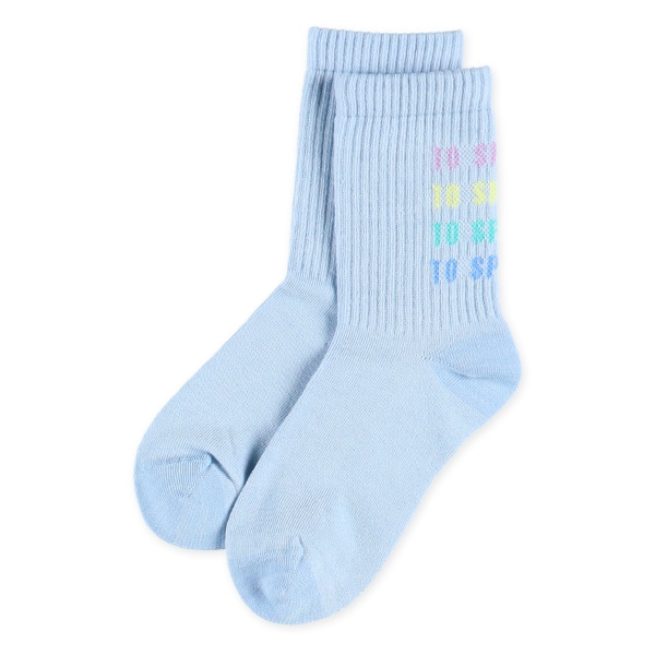 3足組スクールクルーソックス（パステルスポーツ）