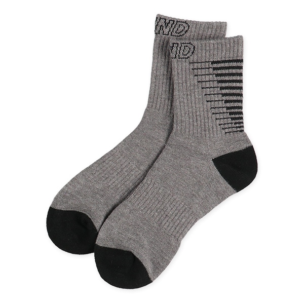 3足組スクールクルーソックス（蛍光ライン）