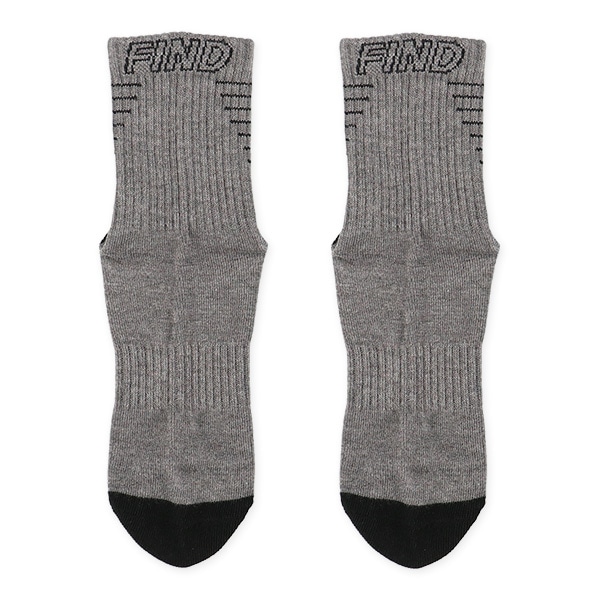 3足組スクールクルーソックス（蛍光ライン）