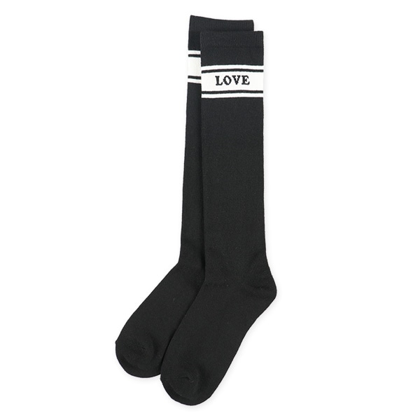 2足組スクールハイソックス（ハートロゴ）