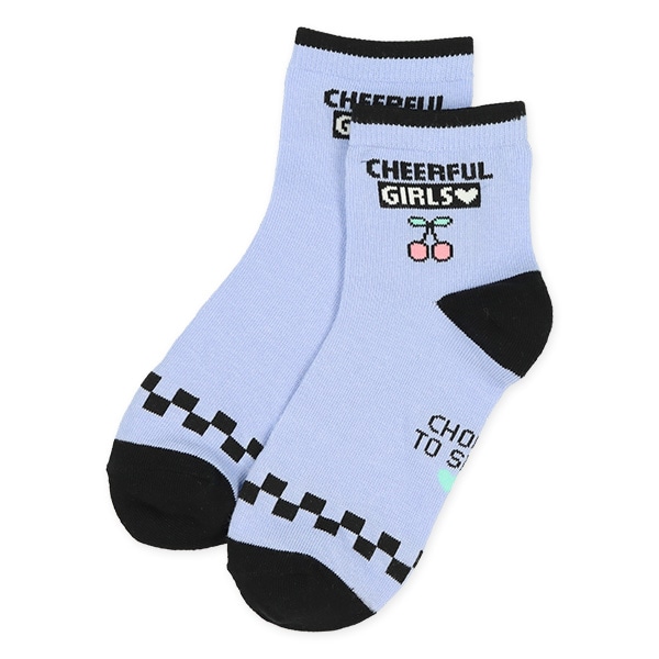 3足組スクールアンクルソックス（ユニコーンロゴ）