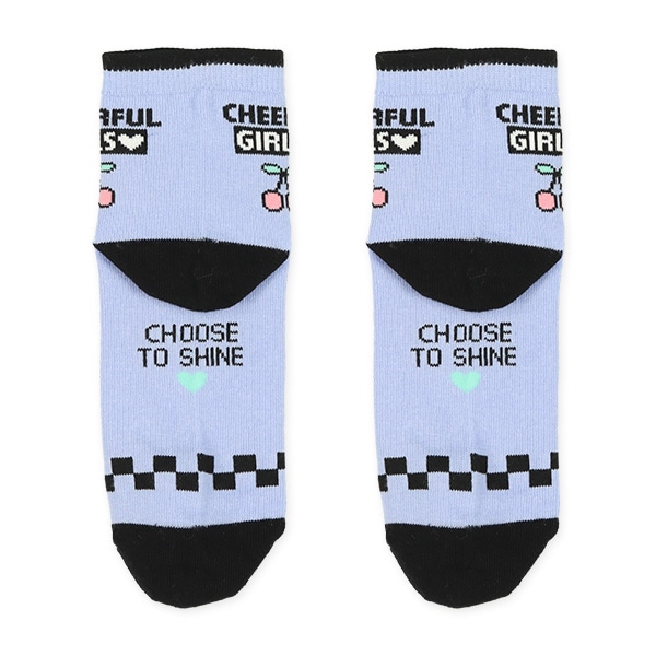 3足組スクールアンクルソックス（ユニコーンロゴ）