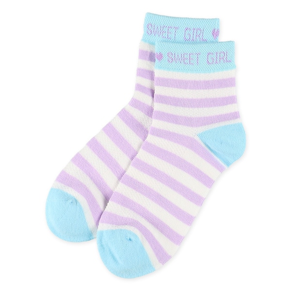 3足組スクールアンクルソックス（ロゴ）