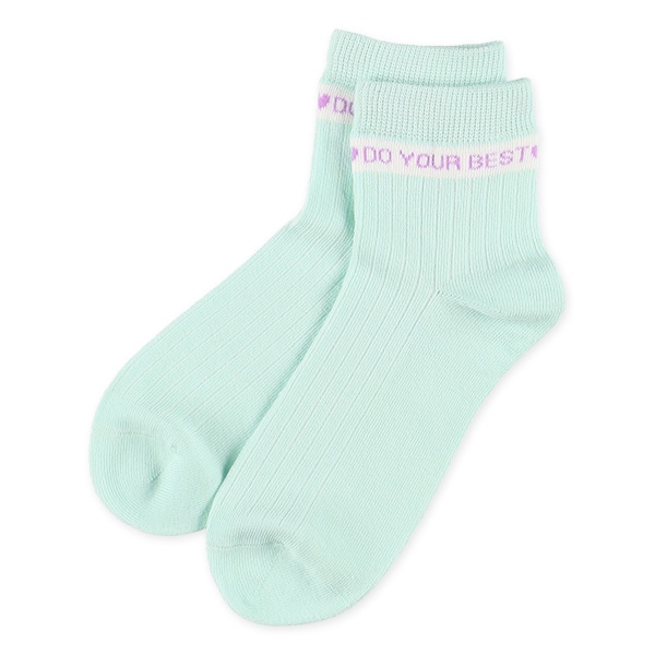 3足組スクールアンクルソックス（ロゴ）