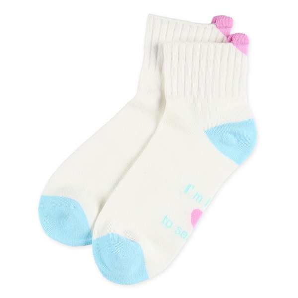 3足組スクールアンクルソックス（ロゴ）