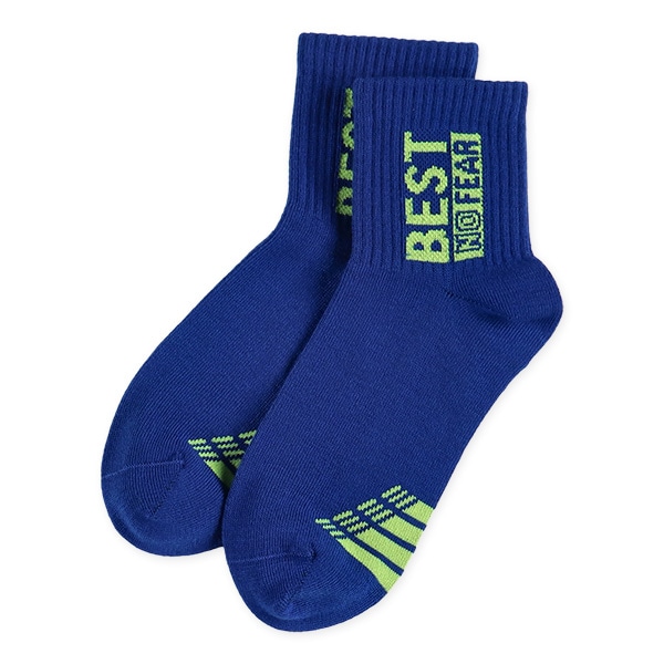 3足組スクールアンクルソックス（サイドロゴ）