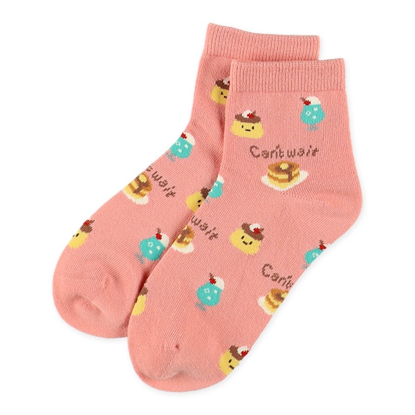 3足組スクールアンクルソックス（カフェ）