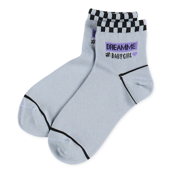 3足組スクールアンクルソックス（サイドライン）