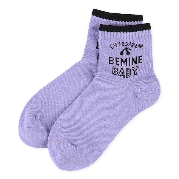 3足組スクールアンクルソックス（サイドロゴ）