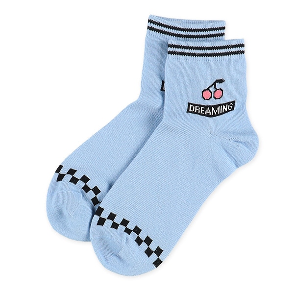 3足組スクールアンクルソックス（ユニコーン）