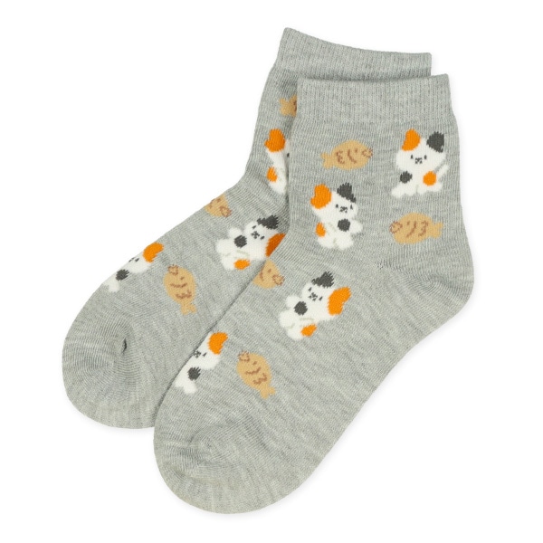 3足組スクールアンクルソックス（アニマル）