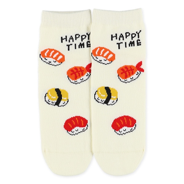 3足組スクールアンクルソックス（お寿司）