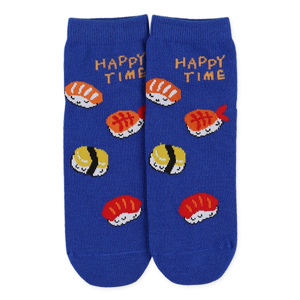 3足組スクールアンクルソックス（お寿司）