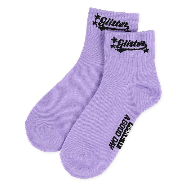 3足組スクールアンクルソックス（チェリーハート）