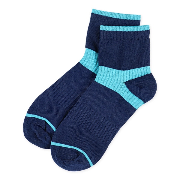 3足組スクールアンクルソックス（ビッグメッシュ）