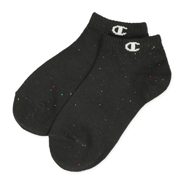 Champion）3足組スクールローカットソックス（カラーネップ）