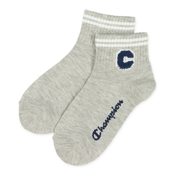 Champion）3足組スクールローカットソックス（ラインロゴ）
