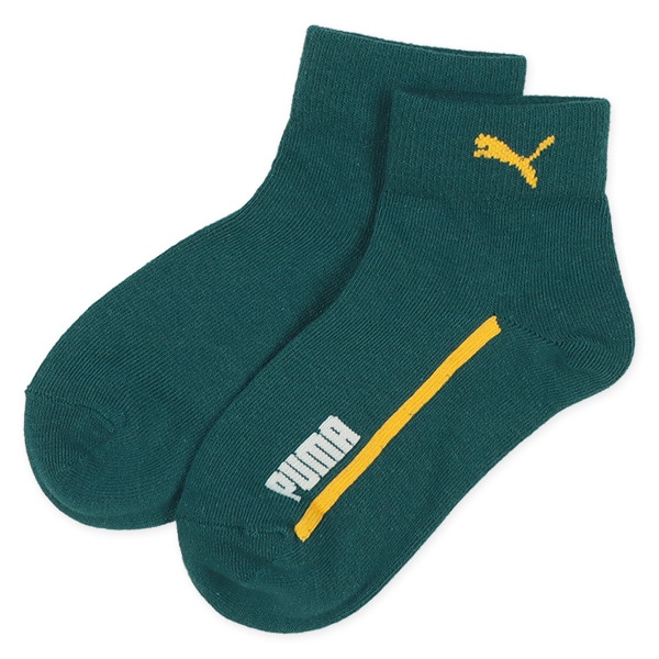 PUMA）3足組スクールアンクルソックス（カラー無地）