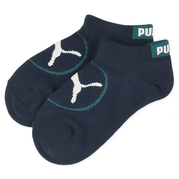 PUMA）3足組スクールローカットソックス（フロントロゴ）