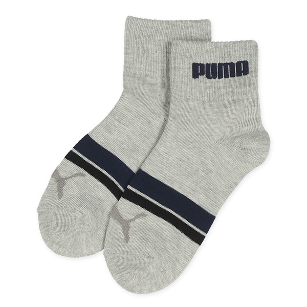 PUMA）3足組スクールローカットソックス（ロゴ）