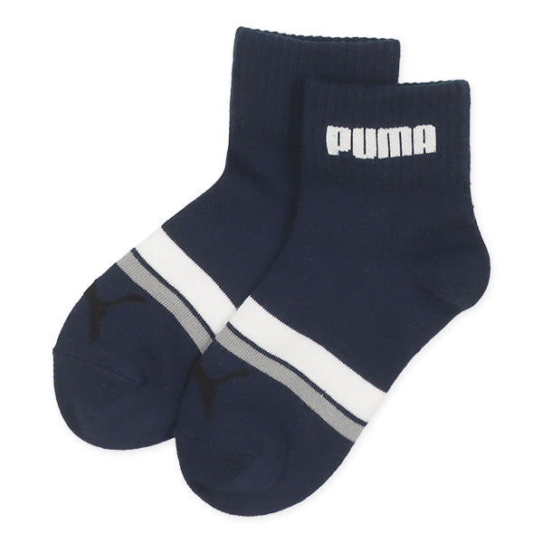 PUMA）3足組スクールローカットソックス（ロゴ）
