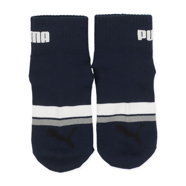 PUMA）3足組スクールローカットソックス（ロゴ）