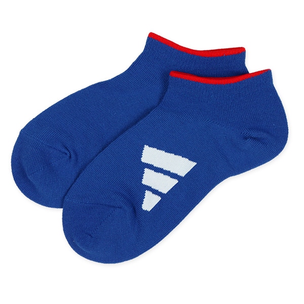adidas）3足組スクールローカットソックス（サイドロゴ）