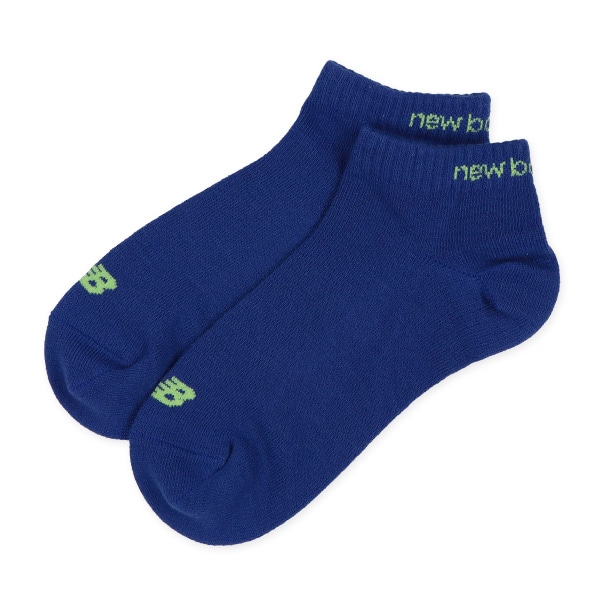 NewBalance）3足組スクールローカットソックス（フロントロゴ）
