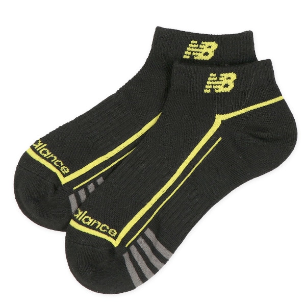 NewBalance）3足組スクールローカットソックス（カラーライン）