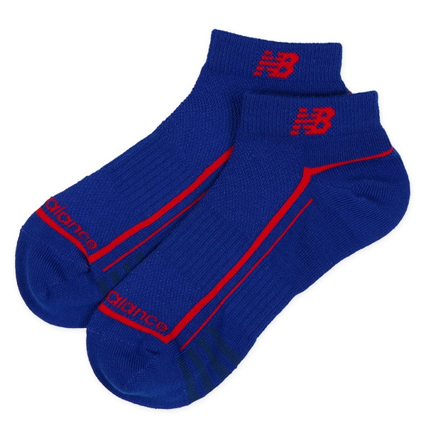 NewBalance）3足組スクールローカットソックス（カラーライン）