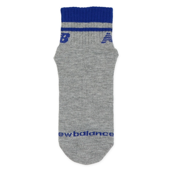NewBalance）3足組スクールショート丈ソックス（ラインロゴ）