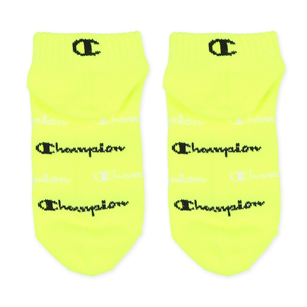 Champion）3足組スクールローカットソックス（カラー総柄）
