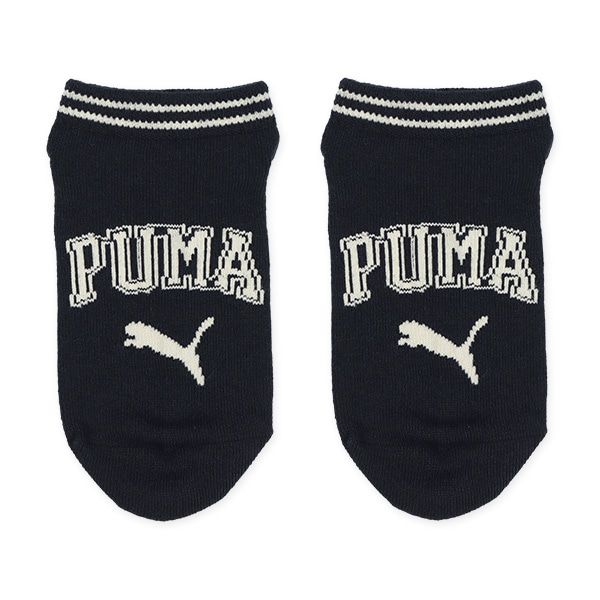 PUMA）3足組スクールローカットソックス（ライン）