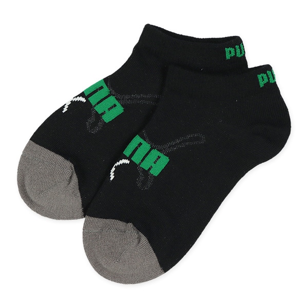 PUMA）3足組スクールローカットソックス（フロントロゴ）