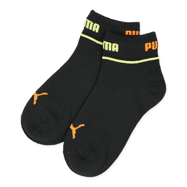 PUMA）3足組スクールショート丈ソックス（ロゴ）