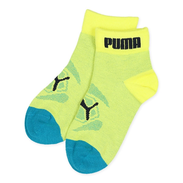 PUMA）3足組スクールショート丈ソックス（フロントロゴ）