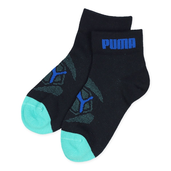 PUMA）3足組スクールショート丈ソックス（フロントロゴ）