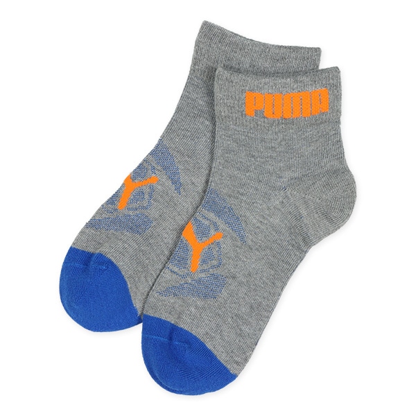 PUMA）3足組スクールショート丈ソックス（フロントロゴ）