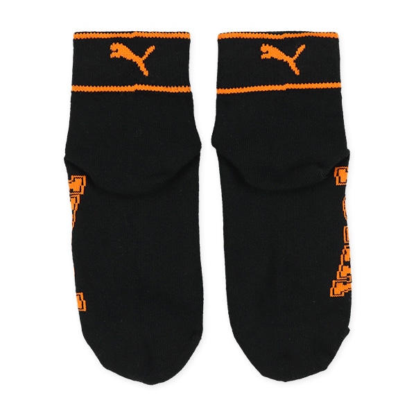 PUMA）3足組スクールショート丈ソックス（ロゴライン）