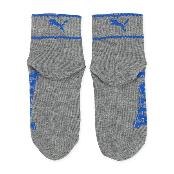 PUMA）3足組スクールショート丈ソックス（ロゴライン）