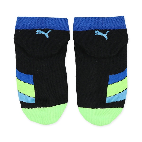 PUMA）3足組スクールローカットソックス（カラフルロゴ）