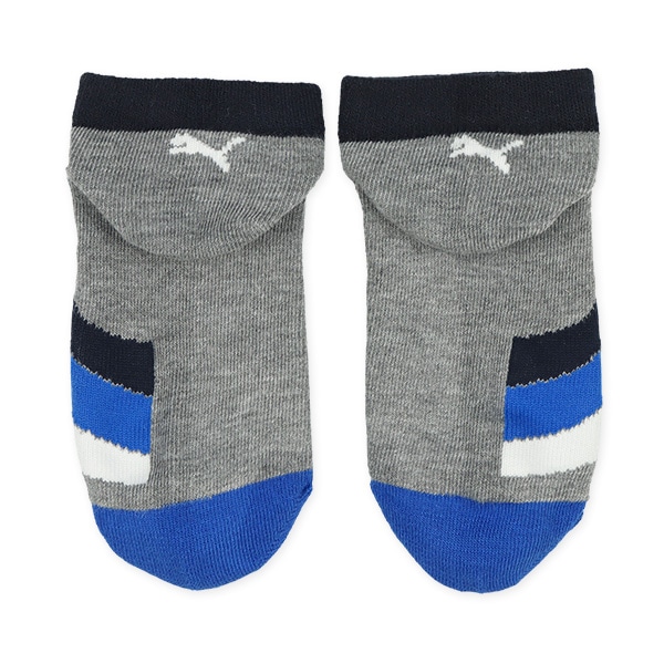 PUMA）3足組スクールローカットソックス（カラフルロゴ）