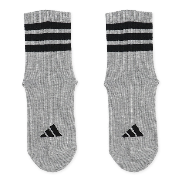 adidas）3足組スクールクルーソックス（ライン）