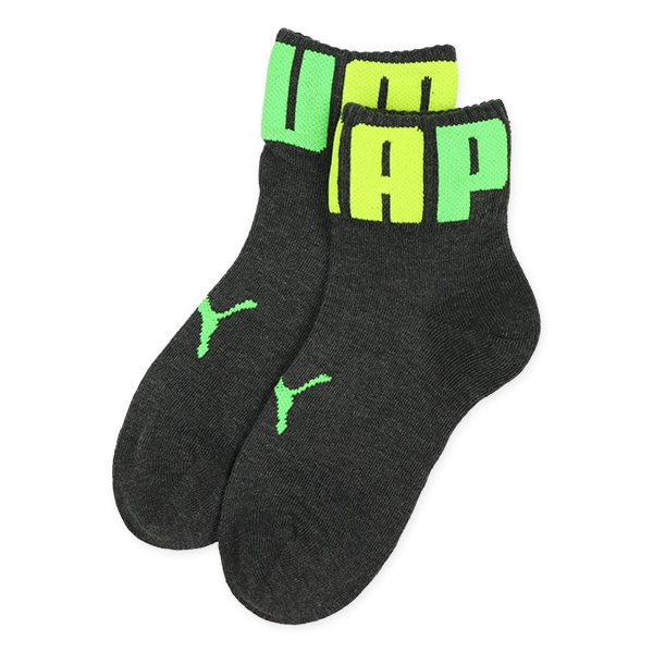 PUMA）3足組スクールローカットソックス（ビッグロゴ）