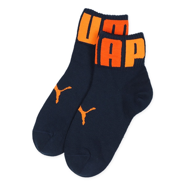 PUMA）3足組スクールローカットソックス（ビッグロゴ）