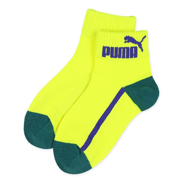 PUMA）3足組スクールローカットソックス（サイドライン）
